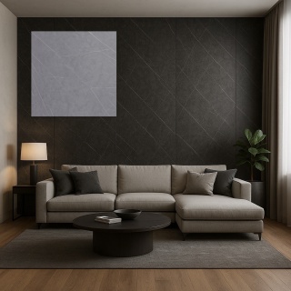 Próbka - Panel ścienny 200x200 mm CIEMNY KAMIEŃ GRAFIT GT819 C-Panel PRO