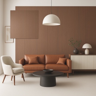 Próbka - Panel ścienny 200x200 mm DREWNO BRĄZ GT10 C-Panel PRO