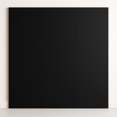 Panel ścienny 2850x1150 CZARNY BROKAT JK191 C-Panel PRO