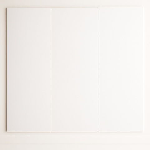 Panel ścienny 2850x1150 BIAŁY Z BROKATEM TS192 C-Panel PRO