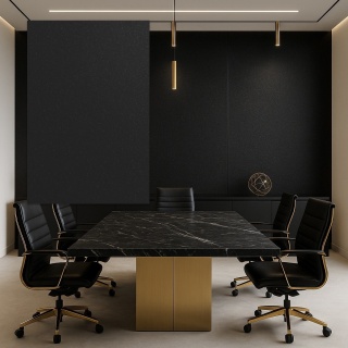Próbka - Panel ścienny 1200x900 mm CZARNY BROKAT JK191 C-Panel PRO