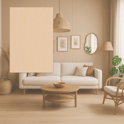 Próbka - Panel ścienny 1200x900 mm JASNY DREWNIANY MAT FL037 C-Panel PRO