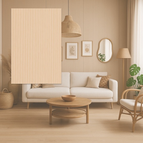 Próbka - Panel ścienny 1200x900 mm JASNY DREWNIANY MAT FL037 C-Panel PRO