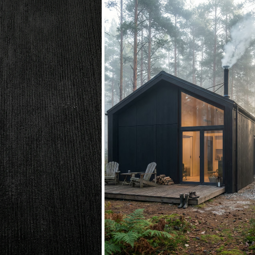 Płyta elewacyjna BOLD Mineral Czarny 3000×1200 mm — Kompozyt kwarcowy