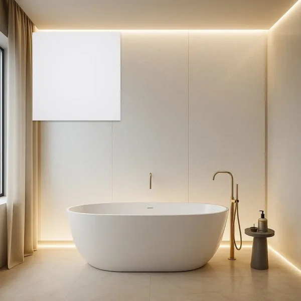 Panel ścienny C-PANEL PRO ZF001 2900×1220 mm — Biały Mat